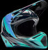 Fox Racing V3 RS Canvas Helmet - Aqua Blue