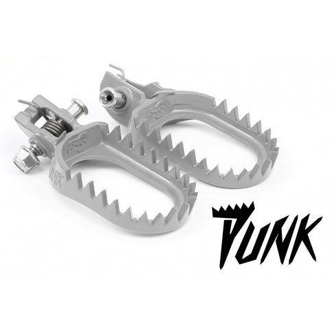 S3 Parts KTM/Husqvarna TPI (2017-2021) Punk Steel Footrests - Silver