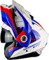 Scorpion ADX-2 Kamps Helmet - White/Red/Blue