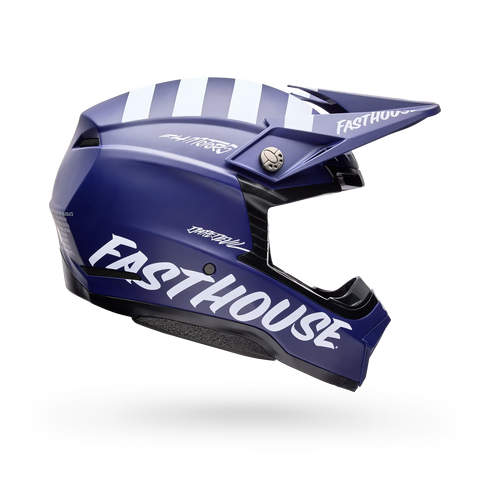 Bell Moto-10 MIPS Fasthouse Helmet - Navy — Motorcycle Helmets (image 2 of 9)
