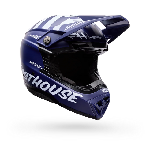 Bell Moto-10 MIPS Fasthouse Helmet - Navy — Motorcycle Helmets (image 1 of 9)