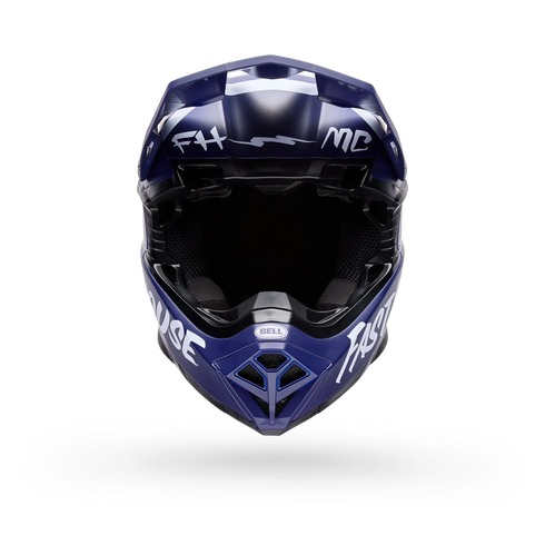 Bell Moto-10 MIPS Fasthouse Helmet - Navy — Motorcycle Helmets (image 4 of 9)