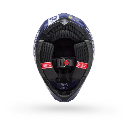 Bell Moto-10 MIPS Fasthouse Helmet - Navy — Motorcycle Helmets (image 6 of 9)