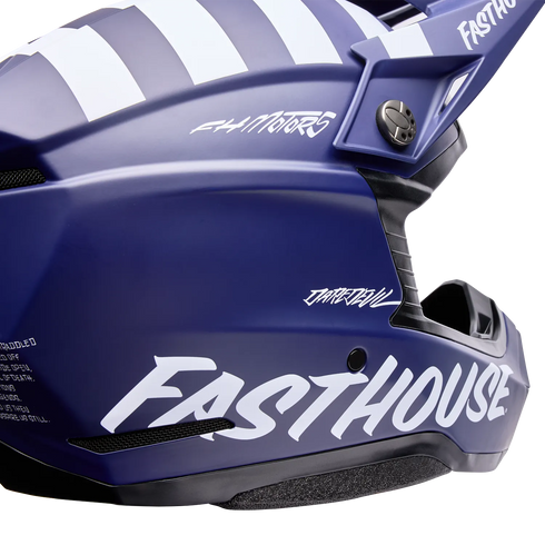 Bell Moto-10 MIPS Fasthouse Helmet - Navy — Motorcycle Helmets (image 7 of 9)
