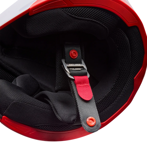 Bell MX-10 MIPS Aviator Helmet - Red/Black — Motorcycle Helmets (image 10 of 10)