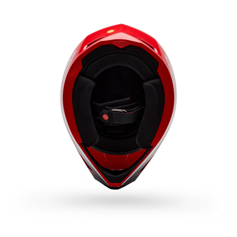 Bell MX-10 MIPS Aviator Helmet - Red/Black — Motorcycle Helmets (image 6 of 10)