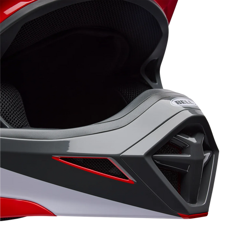 Bell MX-10 MIPS Aviator Helmet - Red/Black — Motorcycle Helmets (image 7 of 10)