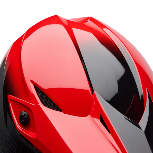 Bell MX-10 MIPS Aviator Helmet - Red/Black — Motorcycle Helmets (image 9 of 10)