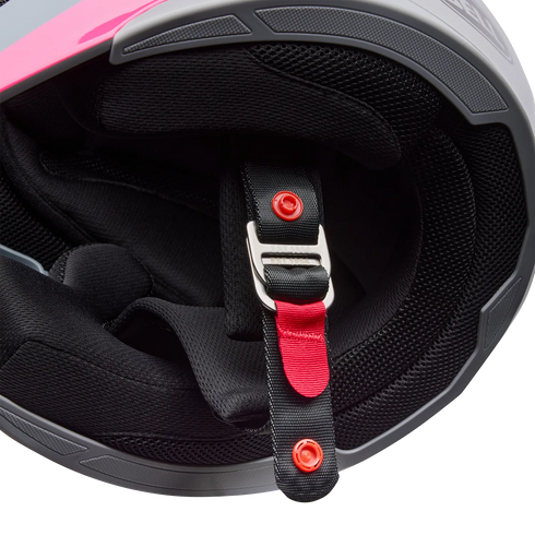 Bell Youth MX-10 MIPS Aviator Helmet - Grey/Pink