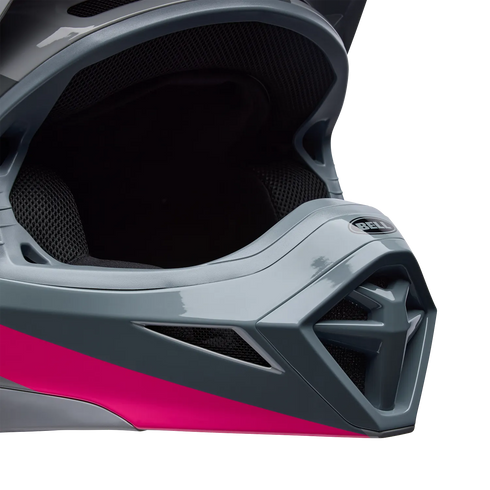 Bell Youth MX-10 MIPS Aviator Helmet - Grey/Pink