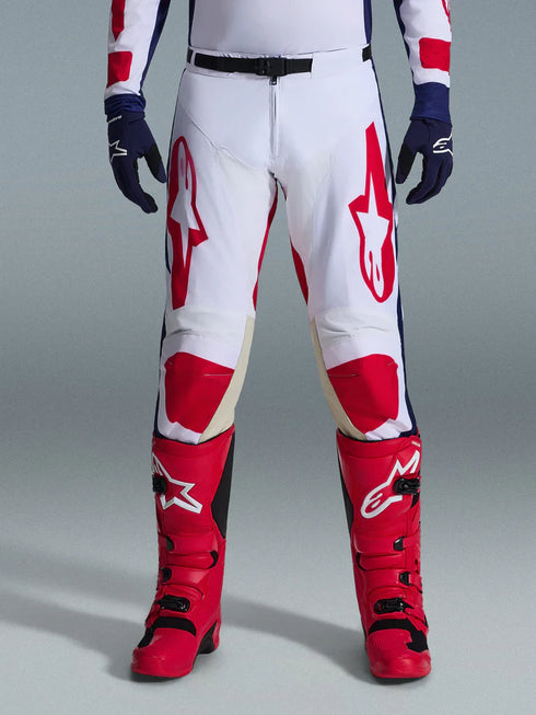 Alpinestars 2026 Racer Riway Pants White/Blue/Red