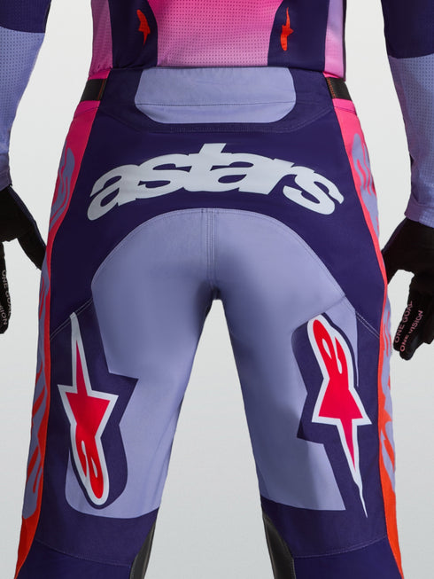 Alpinestars 2027 Racer Air Hunt Pants - Light Violet/Deep Purple/Pink Fluo