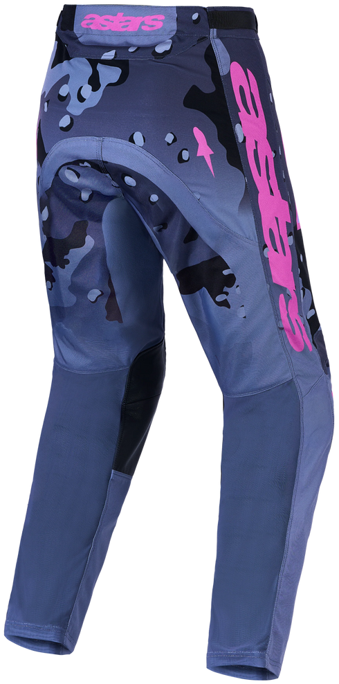 Alpinestars 2027 Racer Lone Pants - Grey Camo/Purple — Motorcycle Gear (image 2 of 10)