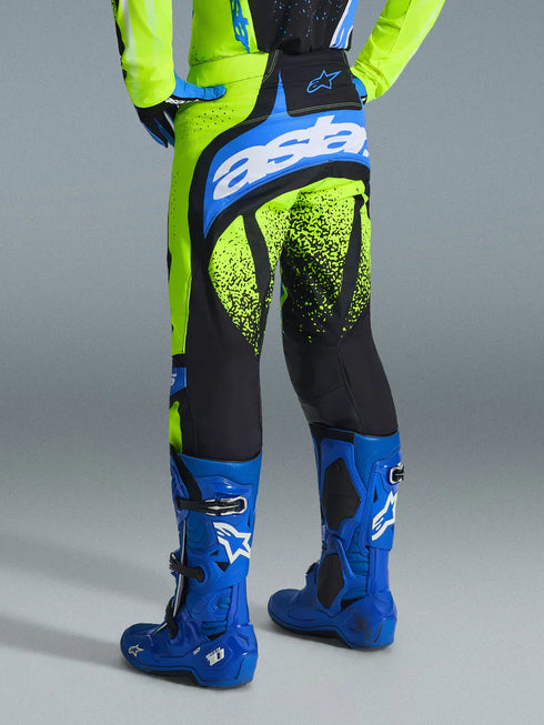 Alpinestars 2026 Techstar Nomur Pants Dark Navy/Yellow Fluo/Ulca Blue