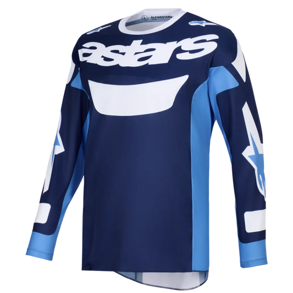Alpinestars 2026 Racer Riway Jersey Blue/White — Off-Road/MX Jersey (image 1 of 8)