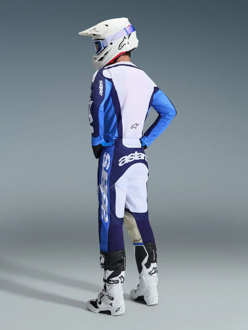 Alpinestars 2026 Racer Riway Jersey Blue/White — Off-Road/MX Jersey (image 6 of 8)