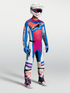 Alpinestars 2027 Techstar Maven Jersey - White/Hot Coral/Blithe Blue