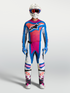 Alpinestars 2027 Techstar Maven Jersey - White/Hot Coral/Blithe Blue