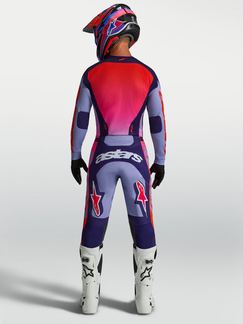 Alpinestars 2027 Racer Air Hunt Jersey - Light Violet/Deep Purple/Pink Fluo