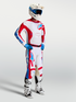 Alpinestars 2027 Racer Hunt Pants - White/Fire Red/Ucla Blue