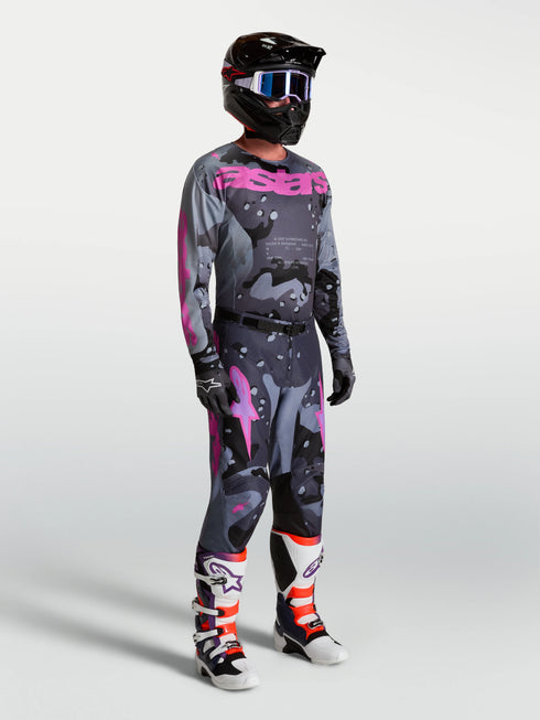 Alpinestars 2027 Racer Lone Pants - Grey Camo/Purple — Motorcycle Gear (image 8 of 10)