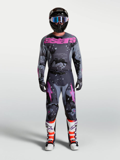 Alpinestars 2027 Racer Lone Pants - Grey Camo/Purple — Motorcycle Gear (image 3 of 10)
