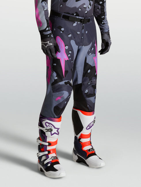 Alpinestars 2027 Racer Lone Pants - Grey Camo/Purple — Motorcycle Gear (image 5 of 10)
