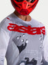 Alpinestars 2027 Racer Air Lone Jersey - Grey Camo/White/Fire Red