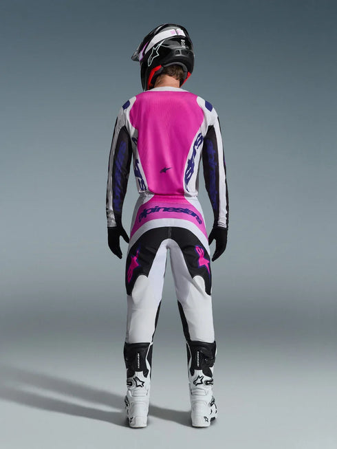 Alpinestars 2026 Fluid Grid Jersey Black/Light Grey/Purple