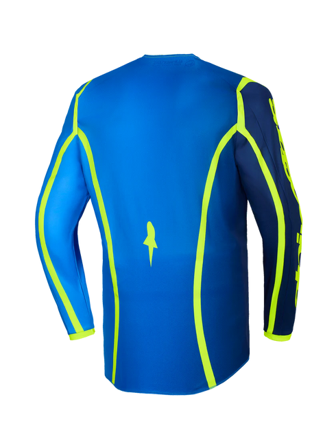Alpinestars 2026 Fluid Apex Jersey - Blue/Yellow