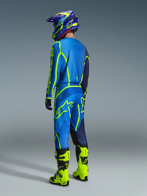 Alpinestars 2026 Fluid Apex Jersey - Blue/Yellow