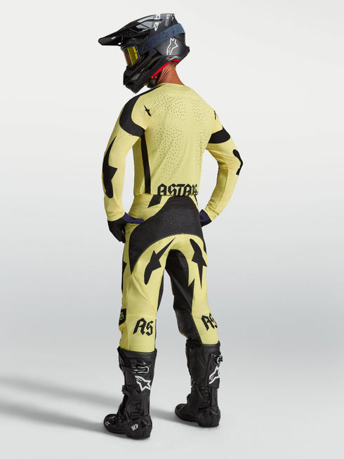 Alpinestars 2027 Techstar Atrox Jersey - Yellow/Black — Motorcycle Gear (image 9 of 9)