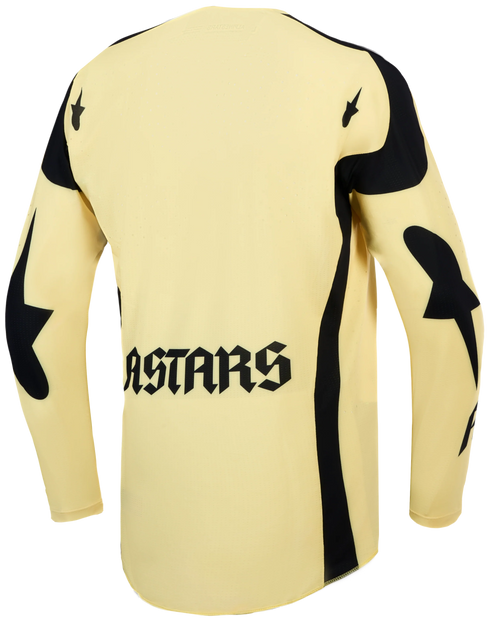 Alpinestars 2027 Techstar Atrox Jersey - Yellow/Black — Motorcycle Gear (image 2 of 9)