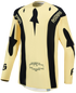 Alpinestars 2027 Techstar Atrox Jersey - Yellow/Black — Motorcycle Gear (image 1 of 9)