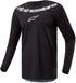 Alpinestars 2025 Fluid Graphite Jersey Black/Silver — Off-Road/MX Jersey (image 1 of 2)