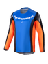 Alpinestars Youth Racer Melt Jersey Orange/Blue