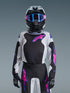 Alpinestars 2026 Youth Fluid Grid Jersey Black/Light Gray/Purple