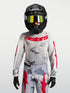 Alpinestars 2027 Youth Fluid Lone Jersey - Grey Camo/White/Fire Red — Motorcycle Gear (image 3 of 10)