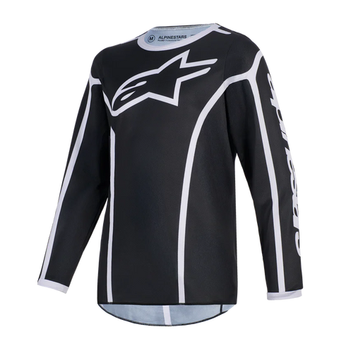 Alpinestars 2026 Youth Fluid Apex Jersey - Black/Grey