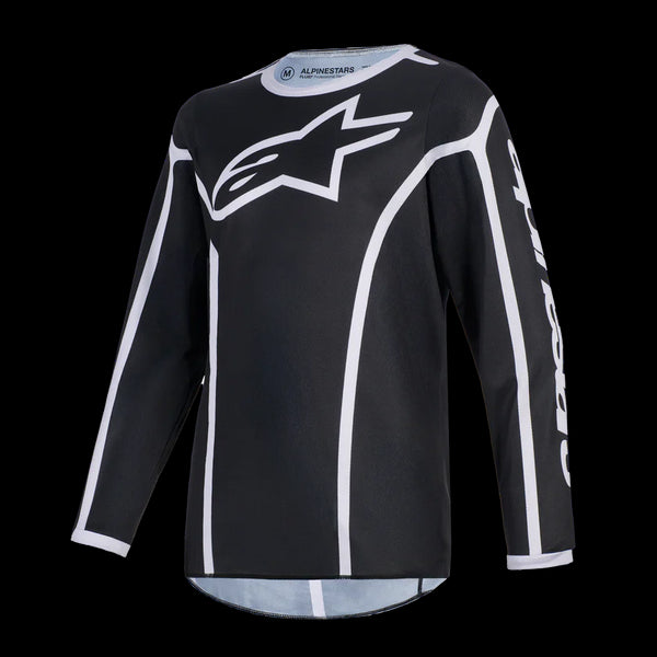 Alpinestars 2026 Youth Fluid Apex Jersey - Black/Grey