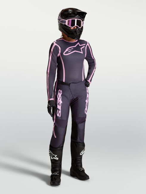 Alpinestars 2027 Stella Fluid Apex V2 Jersey - Greystone/Old Pink