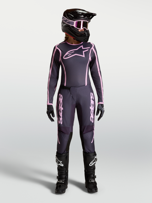 Alpinestars 2027 Stella Fluid Apex Pants - Grey/Pink — Motorcycle Gear (image 6 of 9)