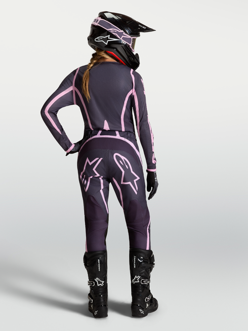 Alpinestars 2027 Stella Fluid Apex Pants - Grey/Pink — Motorcycle Gear (image 8 of 9)