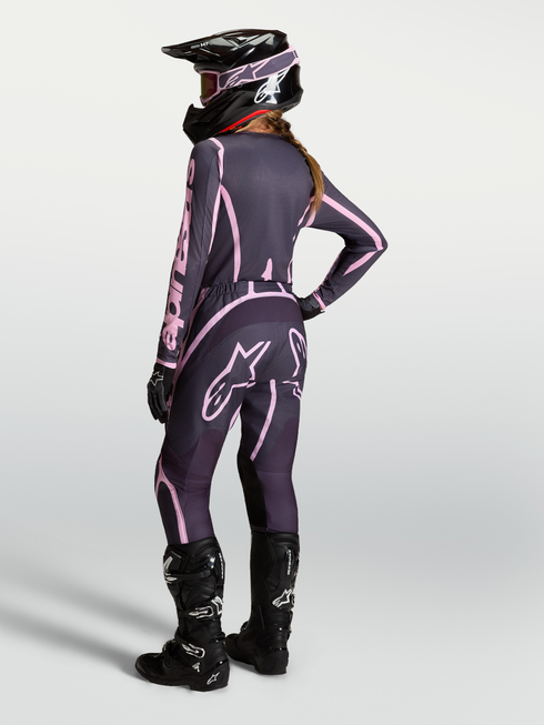 Alpinestars 2027 Stella Fluid Apex Pants - Grey/Pink — Motorcycle Gear (image 9 of 9)