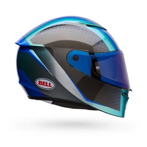 Bell Lithium MIPS Plus Blip Helmet - Silver/Blue