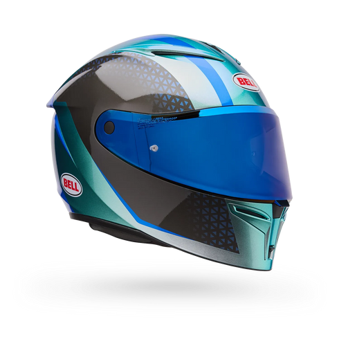 Bell Lithium MIPS Plus Blip Helmet - Silver/Blue