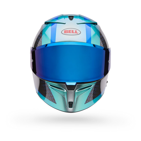 Bell Lithium MIPS Plus Blip Helmet - Silver/Blue