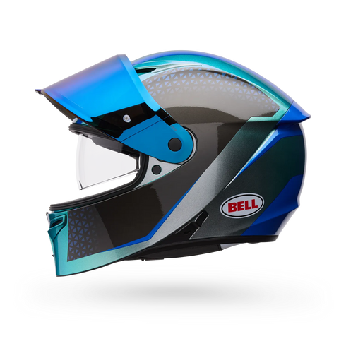 Bell Lithium MIPS Plus Blip Helmet - Silver/Blue