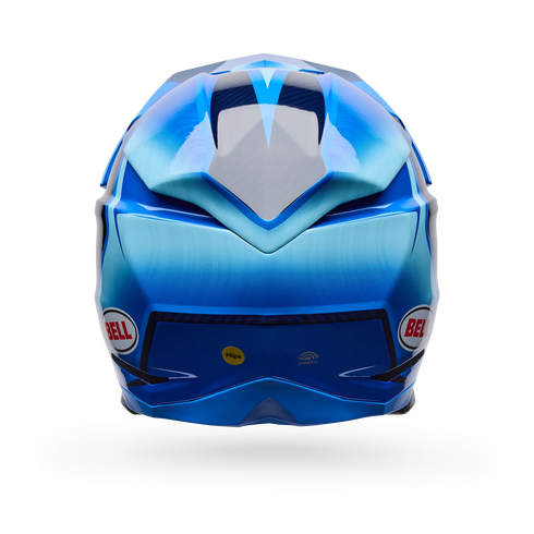 Bell Moto-10 Spherical ET3 Cortez Special Edition Helmet - Blue — Motorcycle Helmets (image 3 of 10)