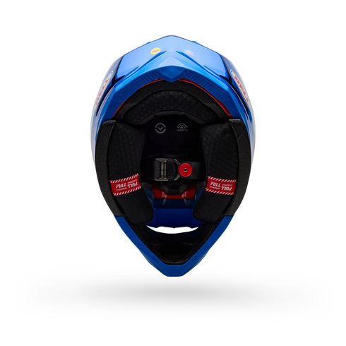 Bell Moto-10 Spherical ET3 Cortez Special Edition Helmet - Blue — Motorcycle Helmets (image 6 of 10)
